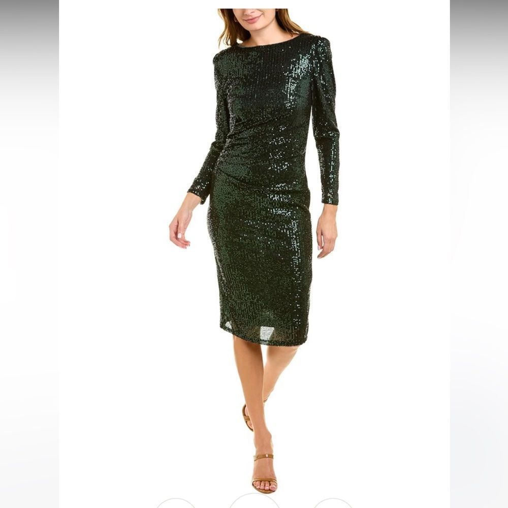 💚NANETTE LEPORE SEQUINED MIDI DRESS 4 ❤️‍🔥